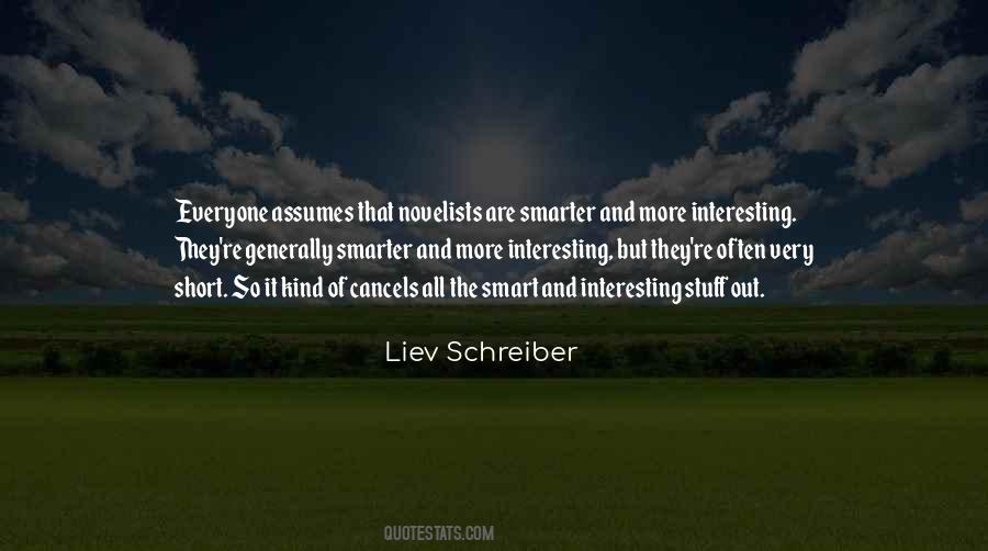 Liev Schreiber Quotes #1536288