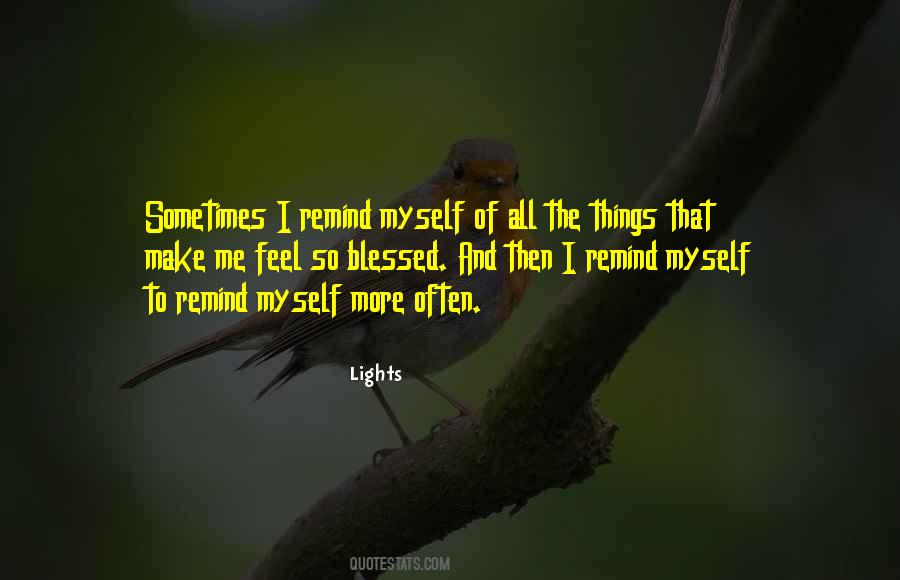 Lights Quotes #2674