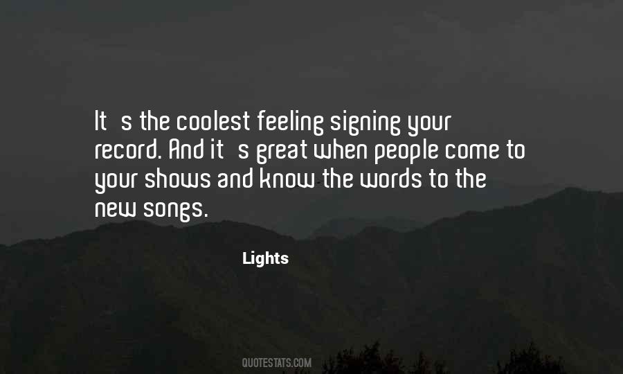 Lights Quotes #64581