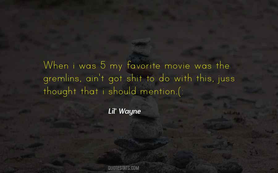 Lil' Wayne Quotes #1815870