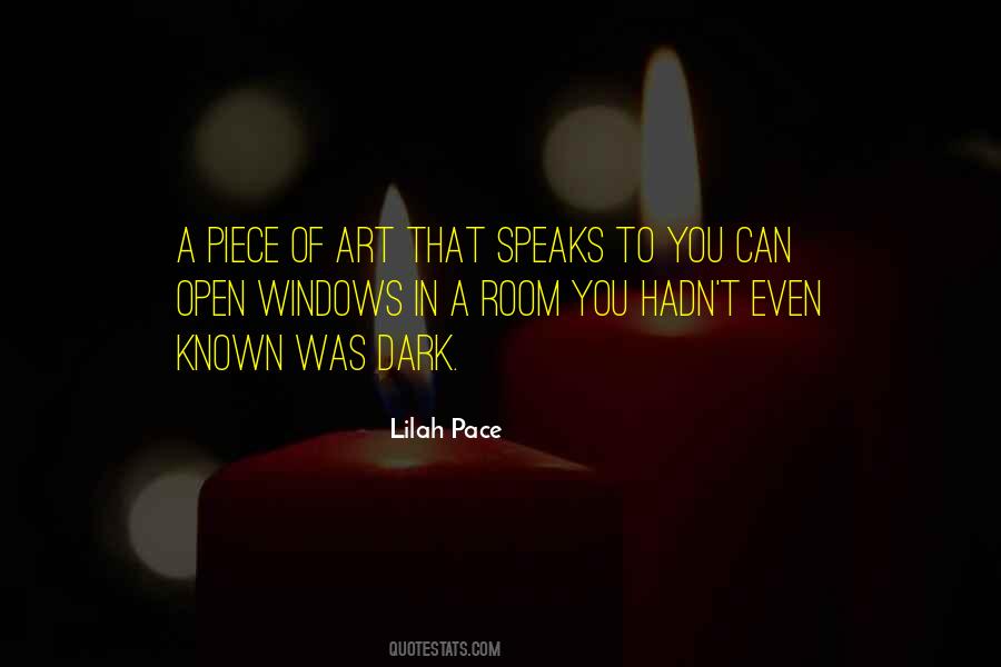 Lilah Pace Quotes #565609