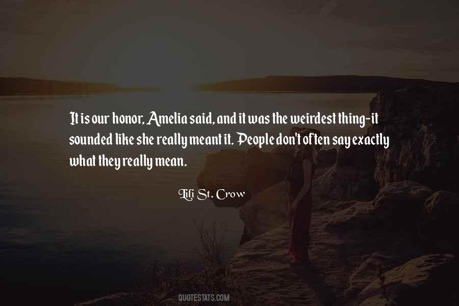 Lili St. Crow Quotes #1817355