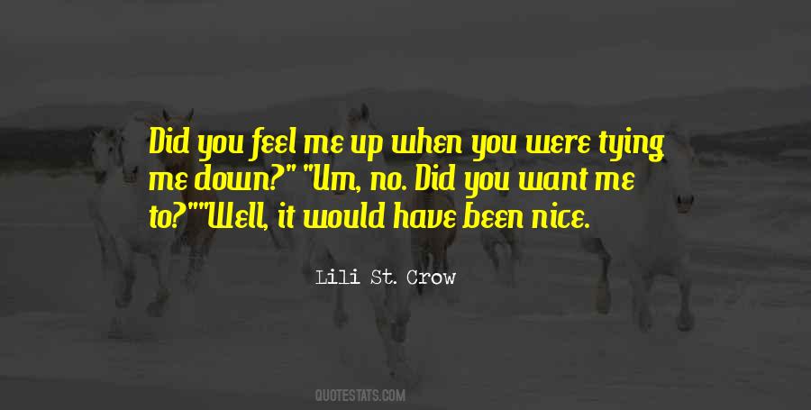 Lili St. Crow Quotes #183212