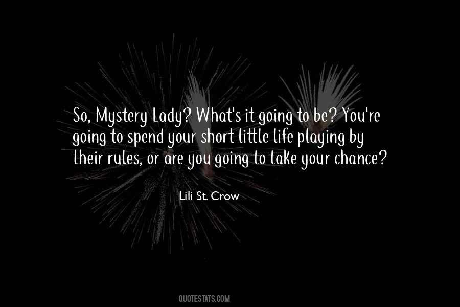 Lili St. Crow Quotes #348133