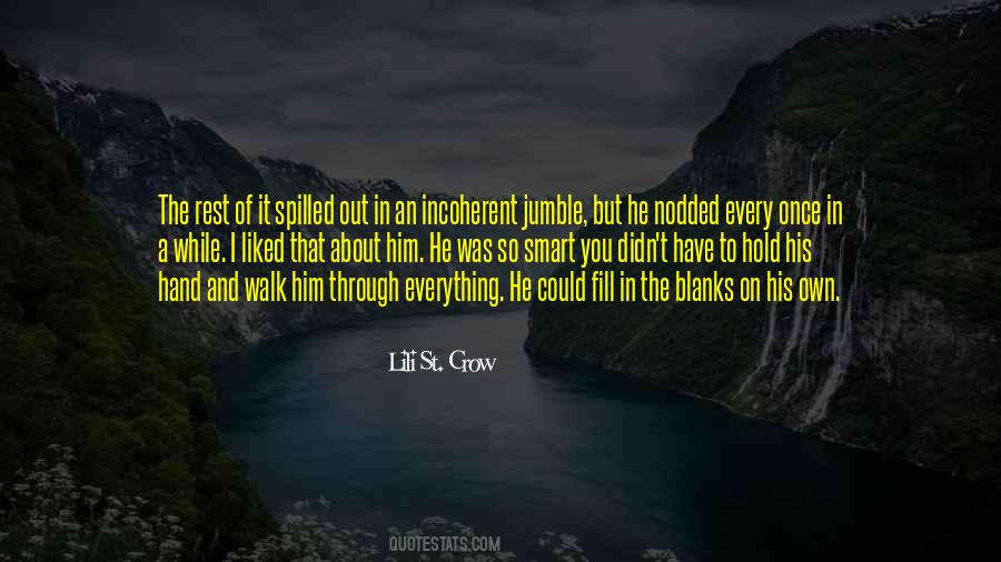 Lili St. Crow Quotes #930158