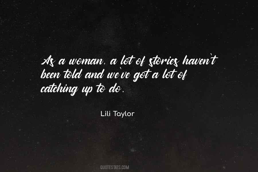 Lili Taylor Quotes #416436