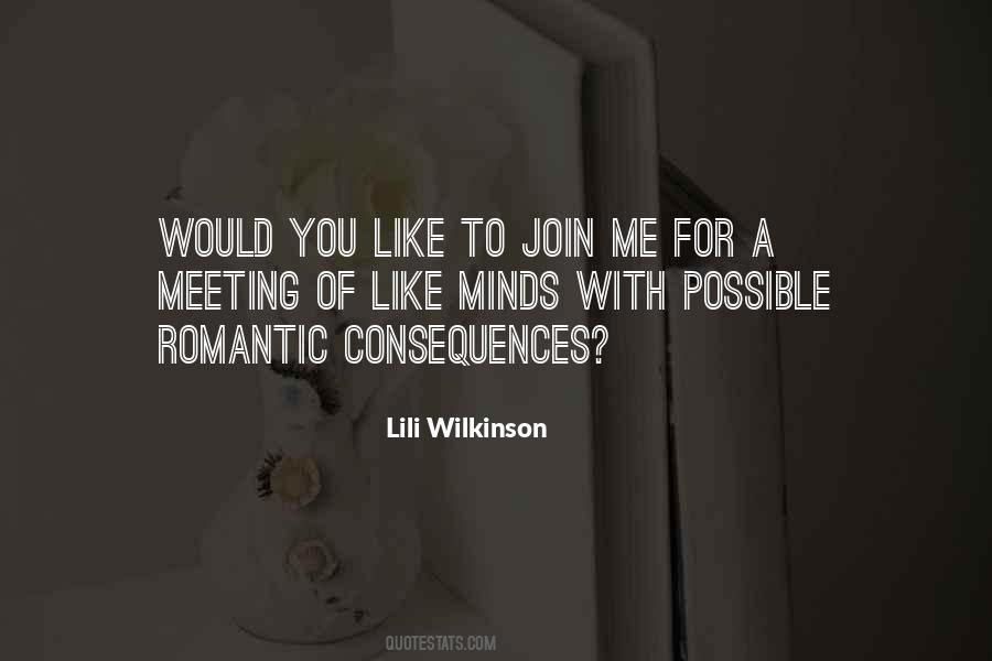 Lili Wilkinson Quotes #319607