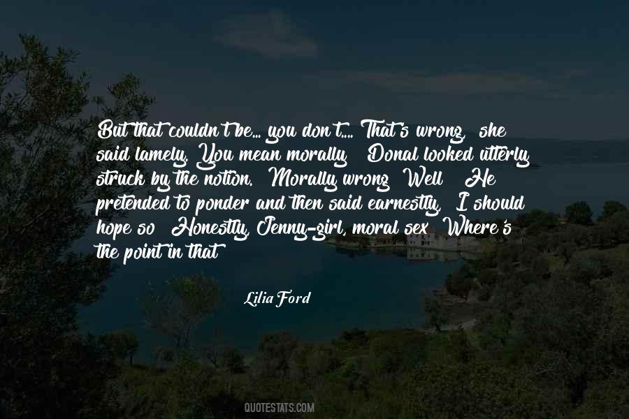 Lilia Ford Quotes #143252