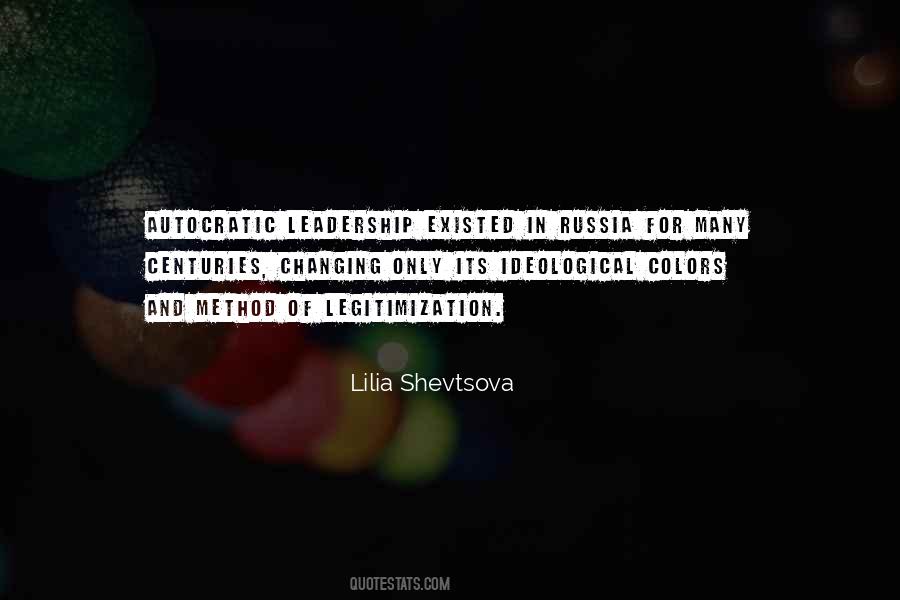 Lilia Shevtsova Quotes #862177