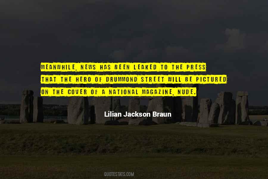 Lilian Jackson Braun Quotes #1806889