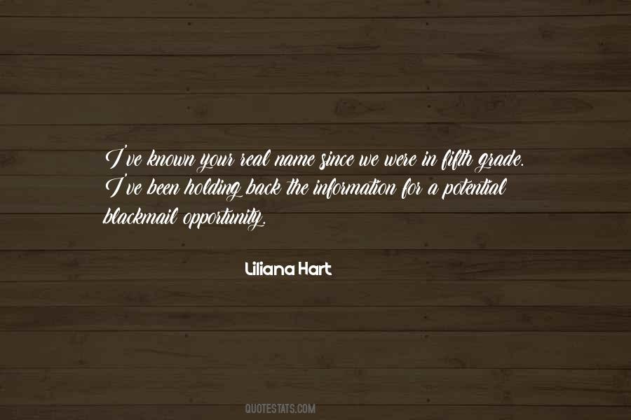 Liliana Hart Quotes #292007