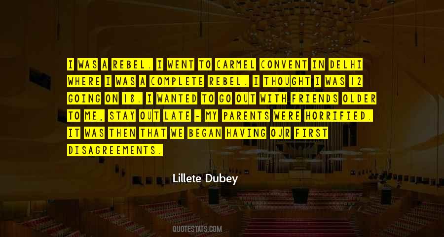 Lillete Dubey Quotes #888396