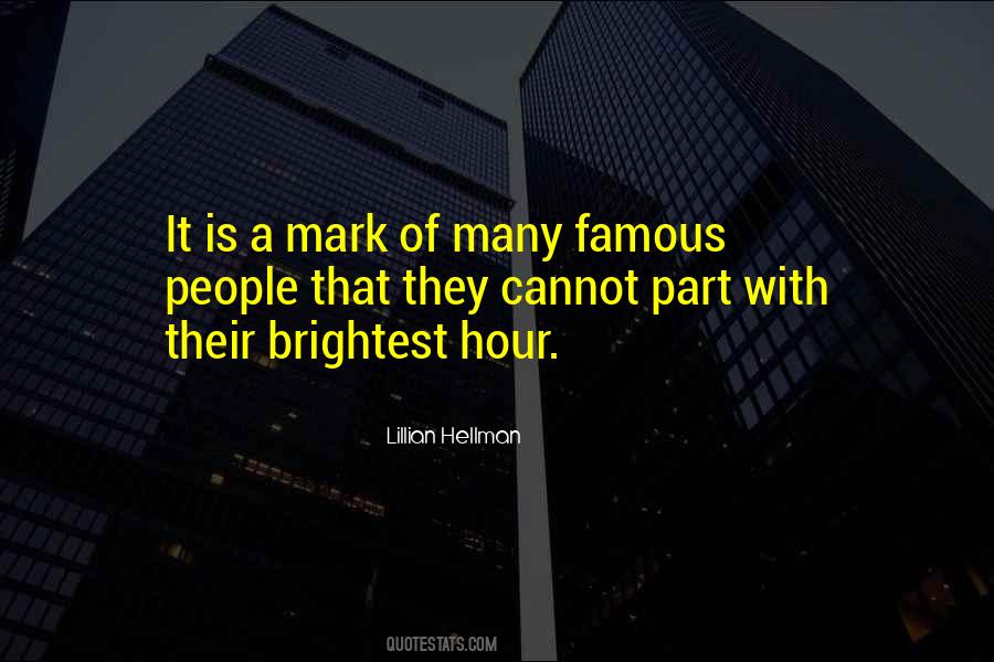 Lillian Hellman Quotes #828663