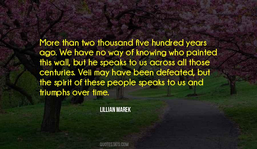 Lillian Marek Quotes #253632