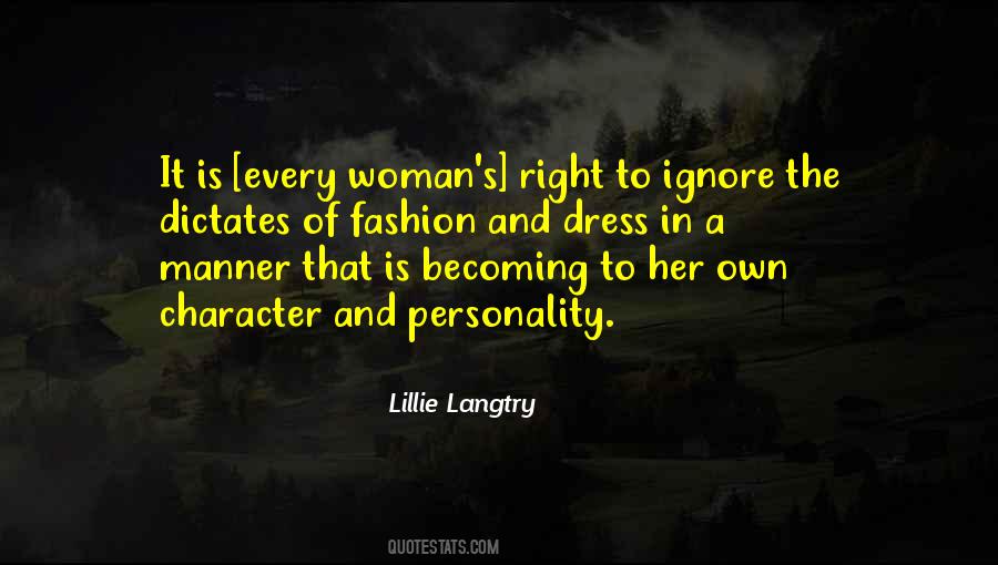Lillie Langtry Quotes #473387