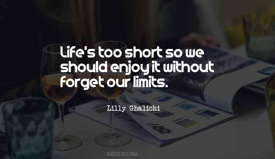 Lilly Ghalichi Quotes #35604