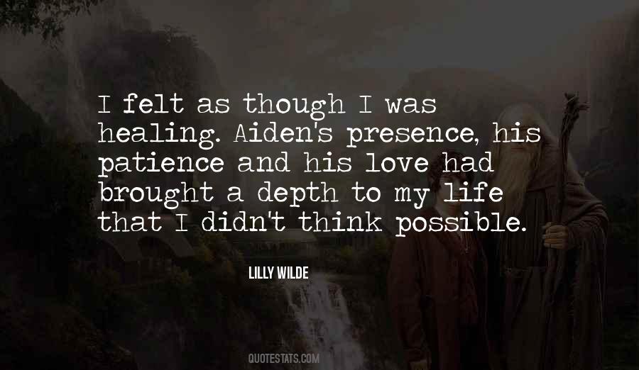 Lilly Wilde Quotes #537836