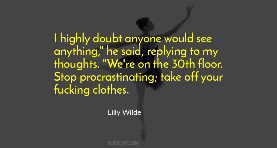 Lilly Wilde Quotes #959239