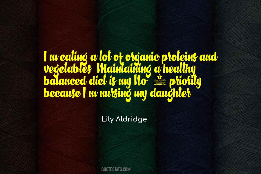 Lily Aldridge Quotes #1791247