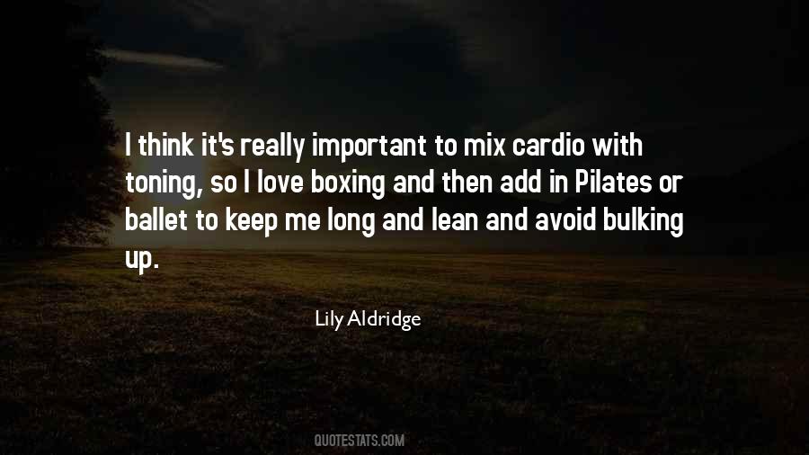 Lily Aldridge Quotes #997842