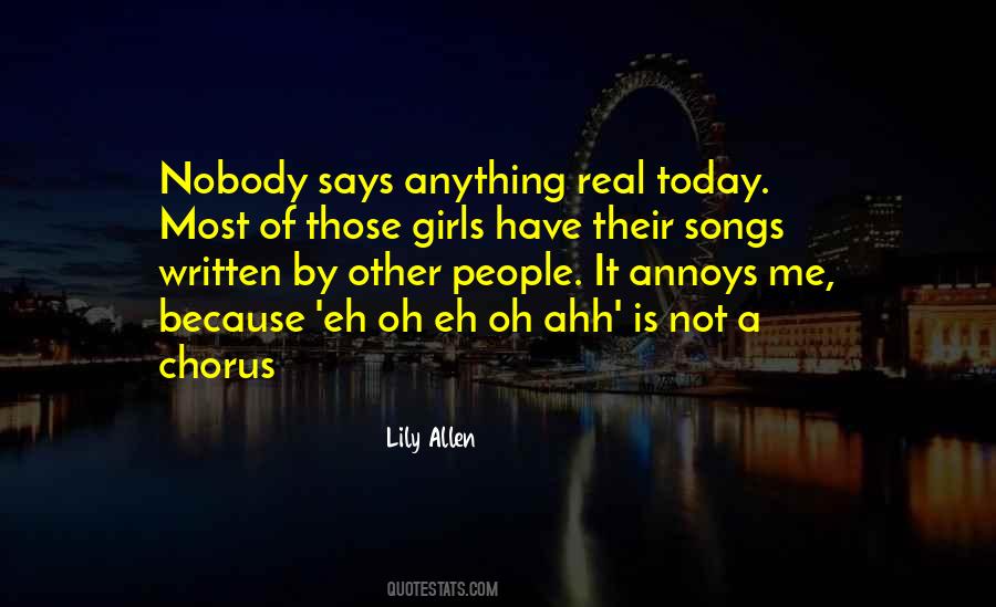 Lily Allen Quotes #1797710