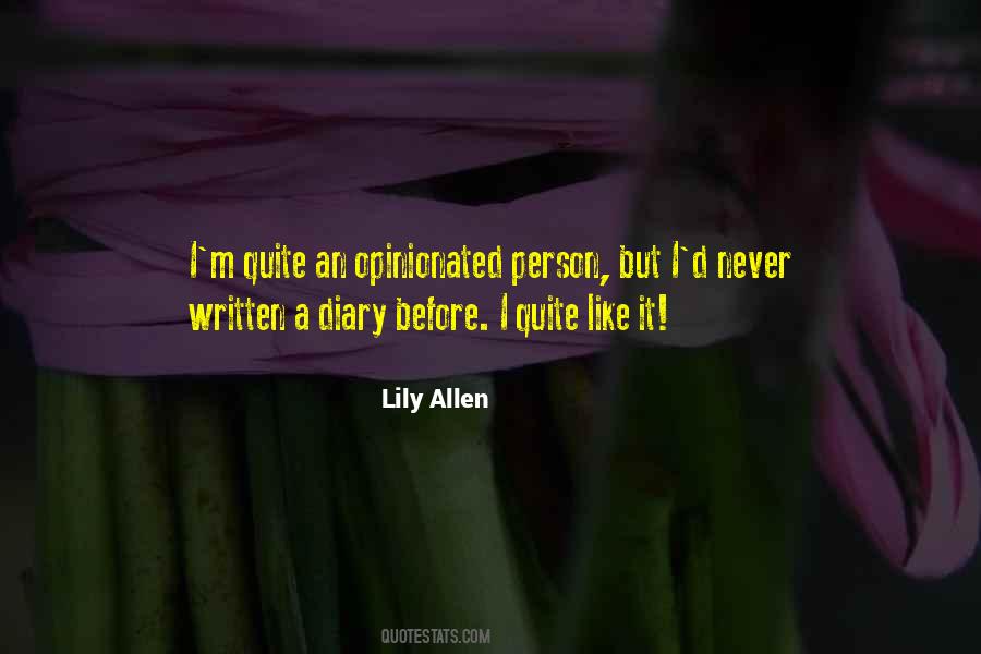 Lily Allen Quotes #972034