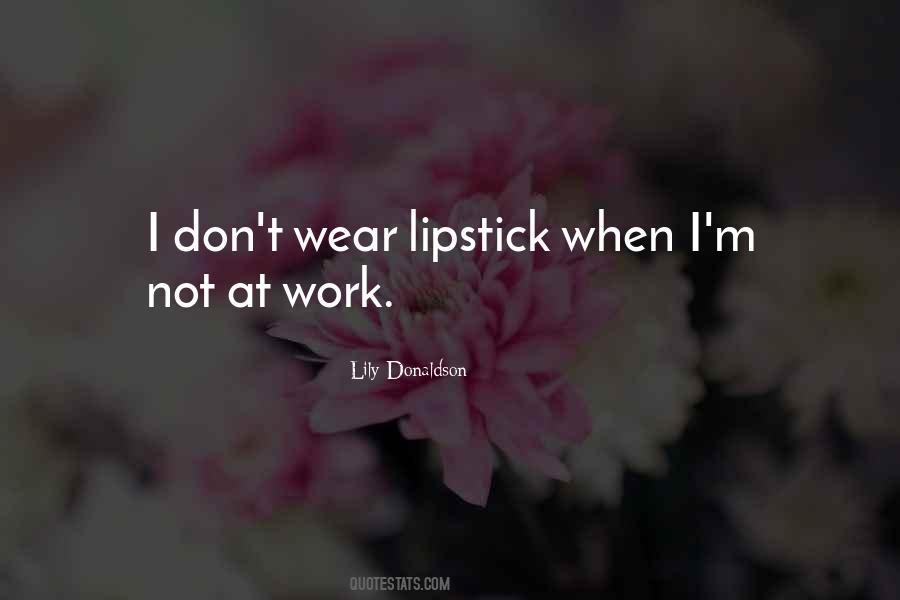 Lily Donaldson Quotes #1078584