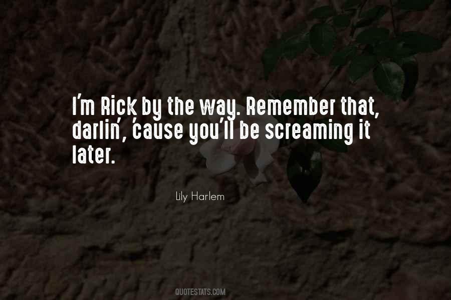 Lily Harlem Quotes #569430