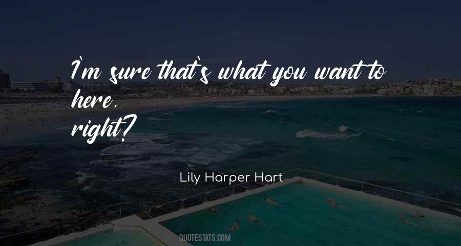 Lily Harper Hart Quotes #513703