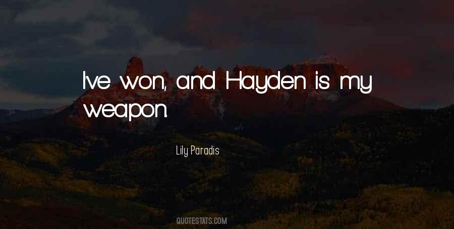 Lily Paradis Quotes #332939