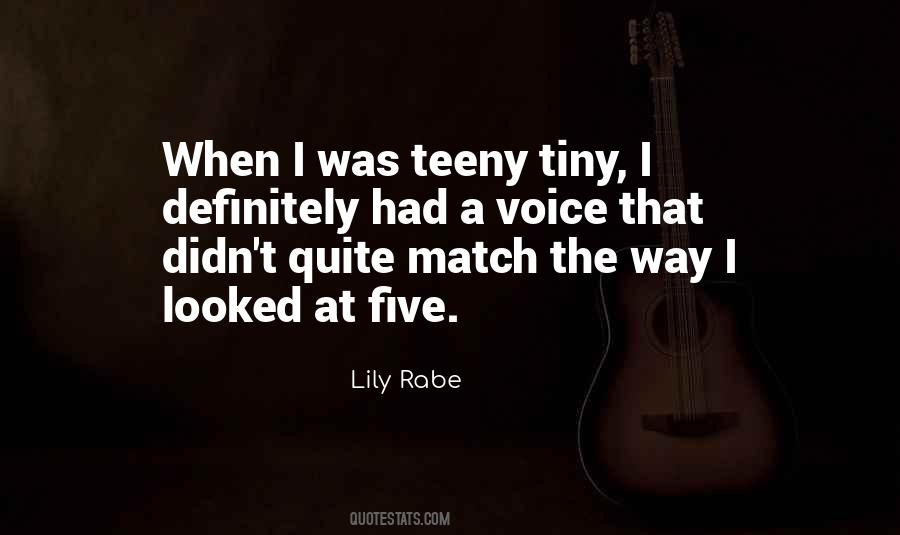 Lily Rabe Quotes #954212