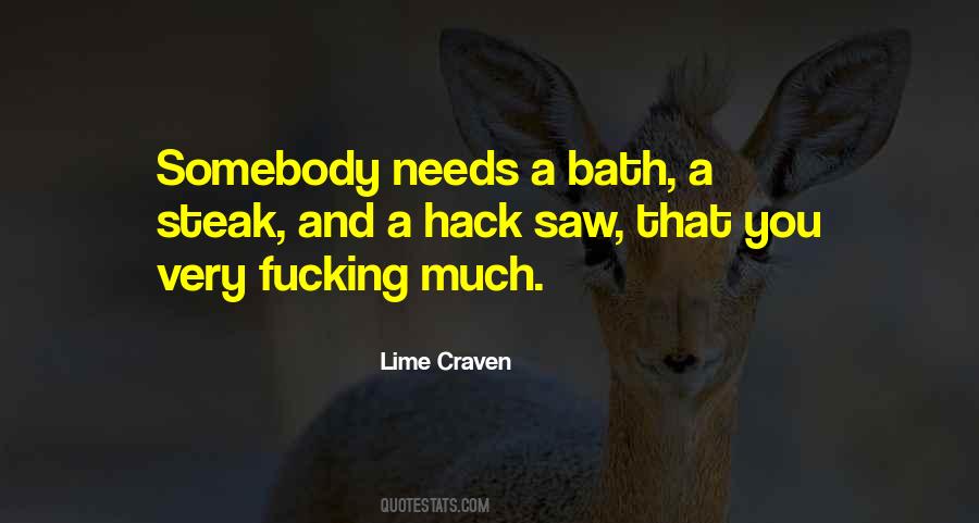 Lime Craven Quotes #917120