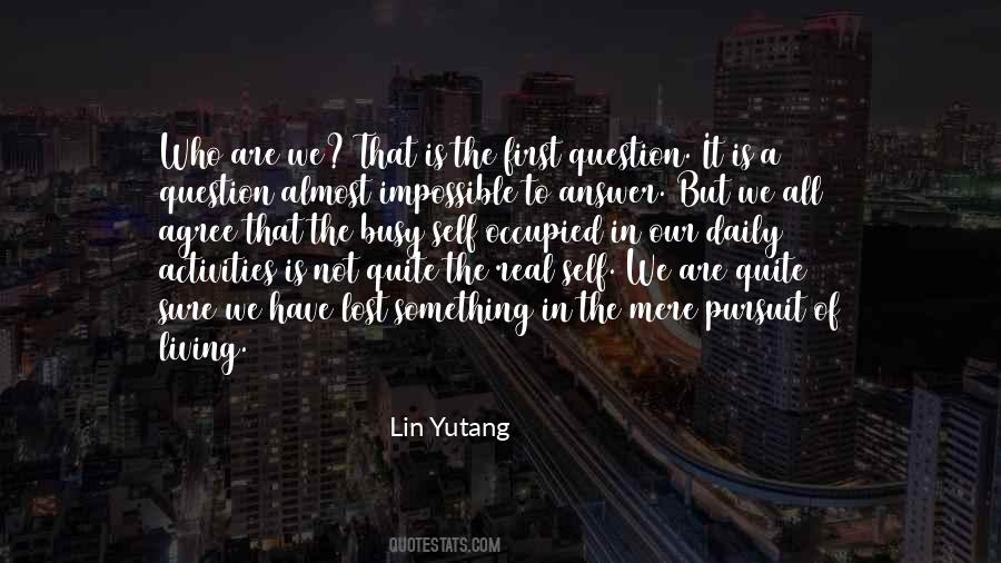 Lin Yutang Quotes #1338938