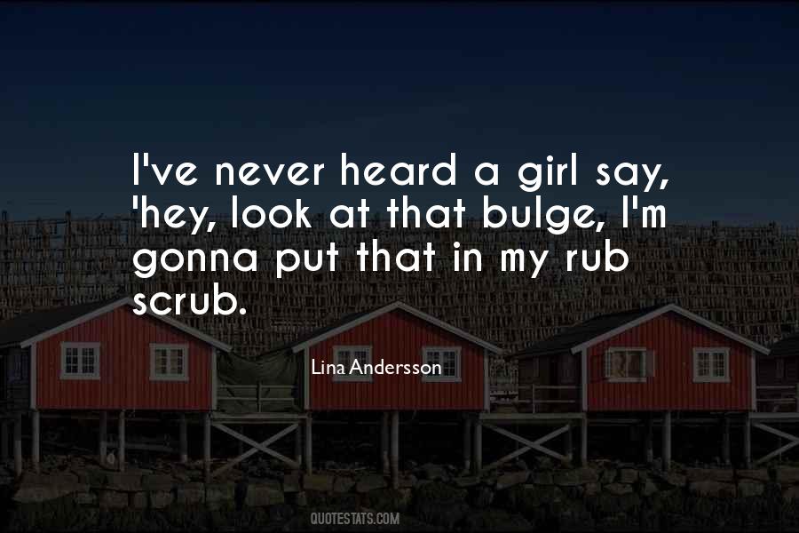 Lina Andersson Quotes #1372605