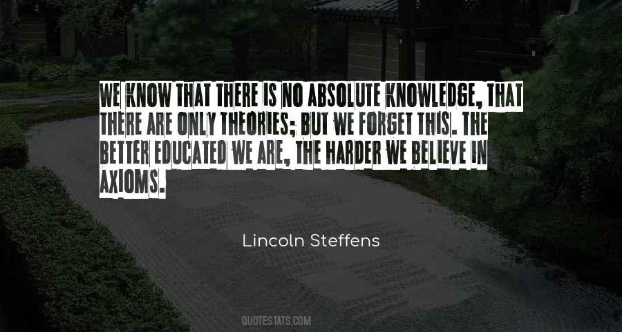 Lincoln Steffens Quotes #23613
