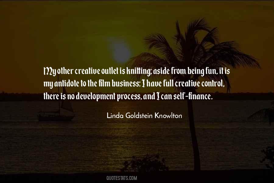 Linda Goldstein Knowlton Quotes #1637871