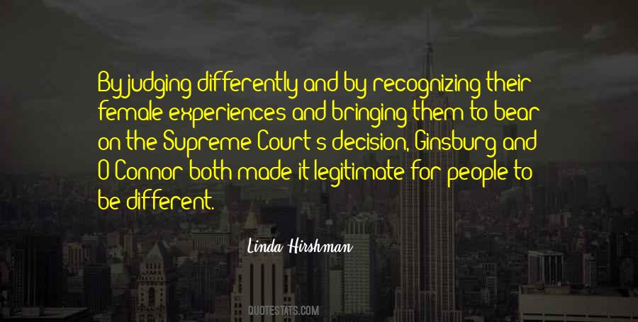 Linda Hirshman Quotes #1151805