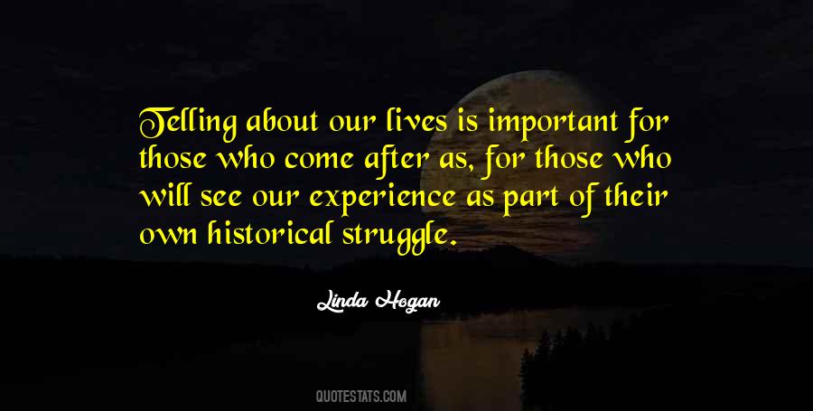 Linda Hogan Quotes #1863601