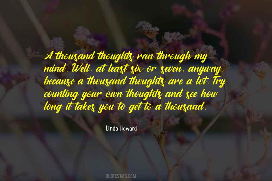 Linda Howard Quotes #116212