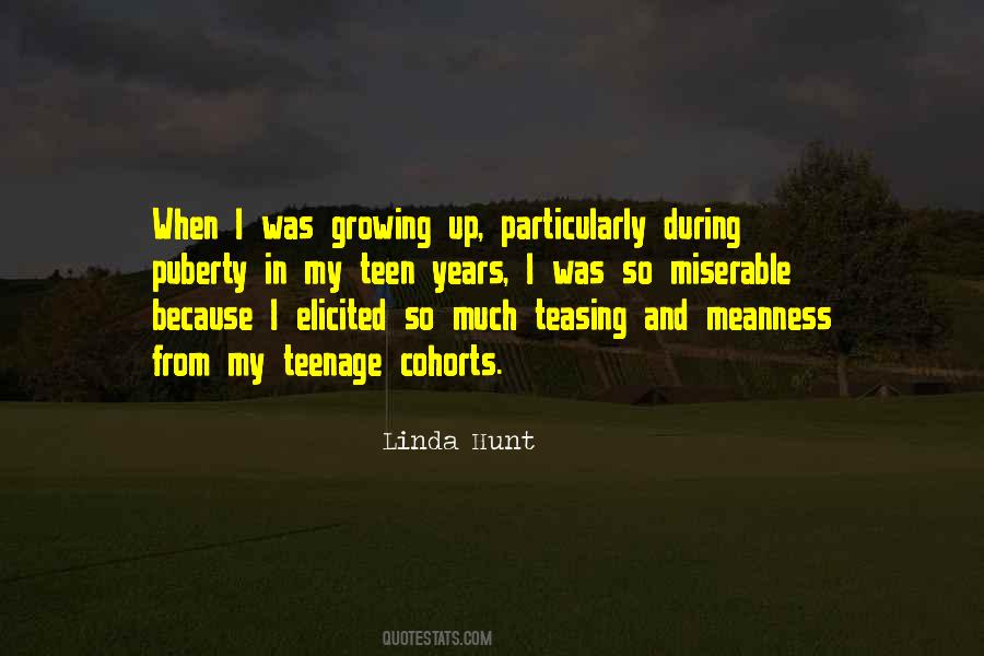 Linda Hunt Quotes #1849099