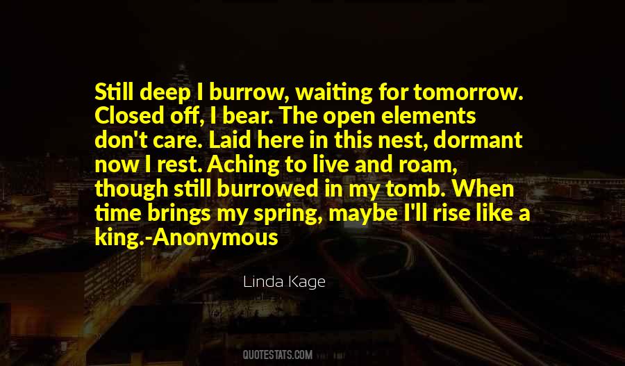 Linda Kage Quotes #465970