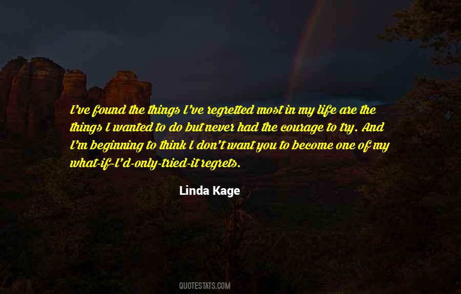 Linda Kage Quotes #529106