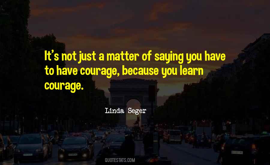 Linda Seger Quotes #782759