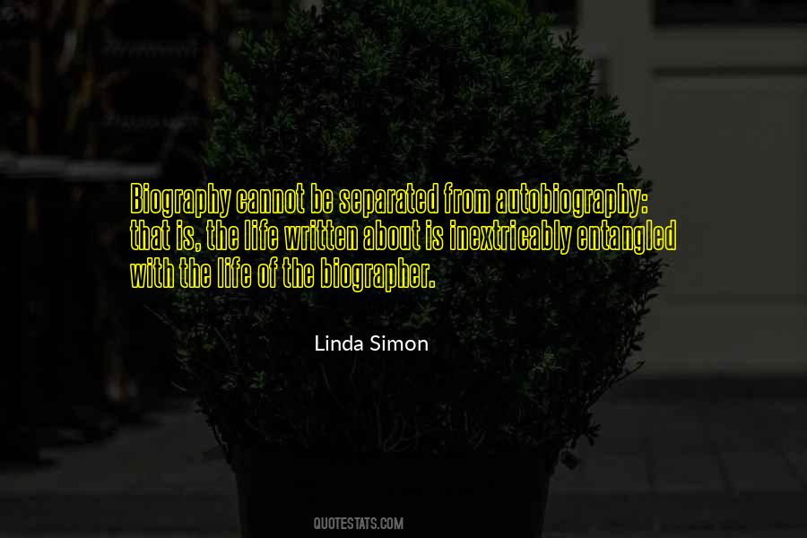 Linda Simon Quotes #1543008