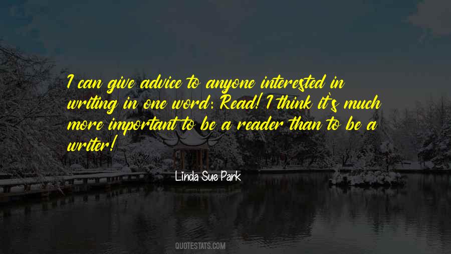 Linda Sue Park Quotes #671075