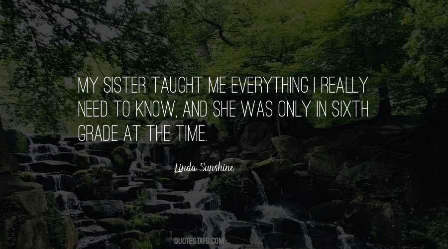 Linda Sunshine Quotes #1153921