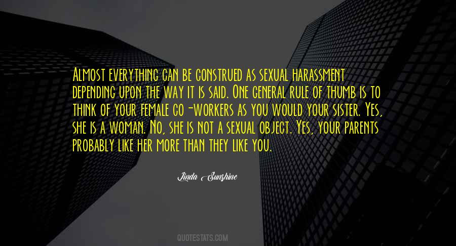 Linda Sunshine Quotes #433352