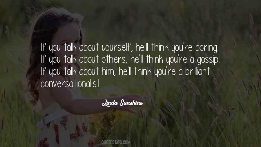 Linda Sunshine Quotes #905395