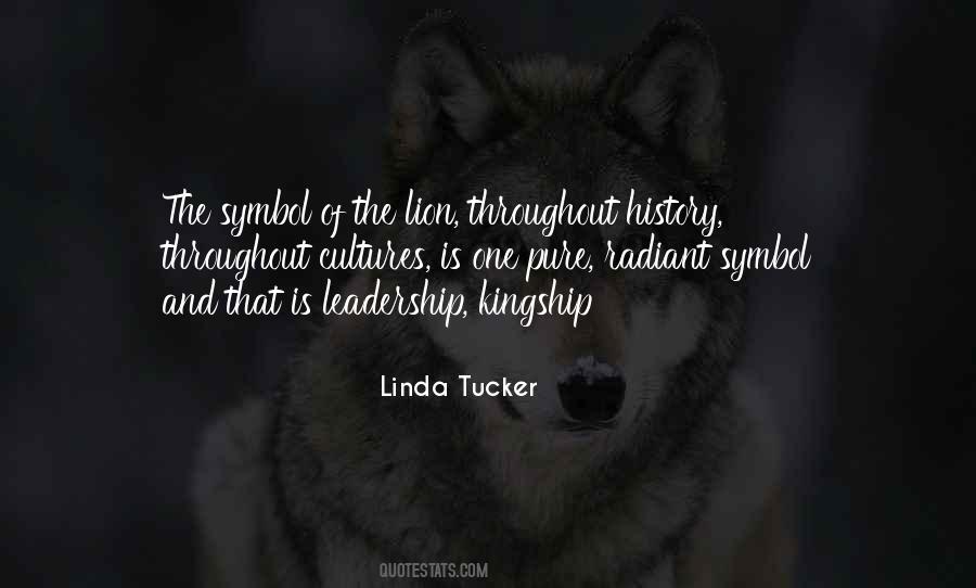 Linda Tucker Quotes #1543421