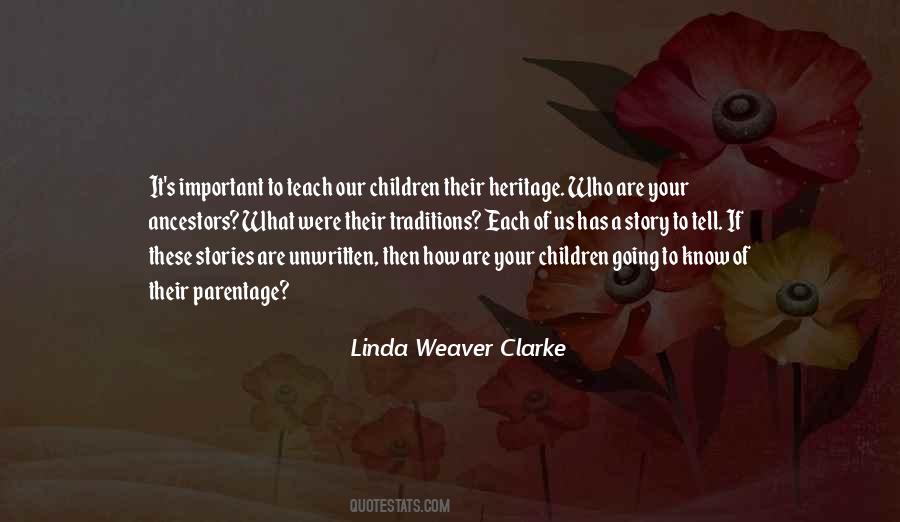 Linda Weaver Clarke Quotes #1036374